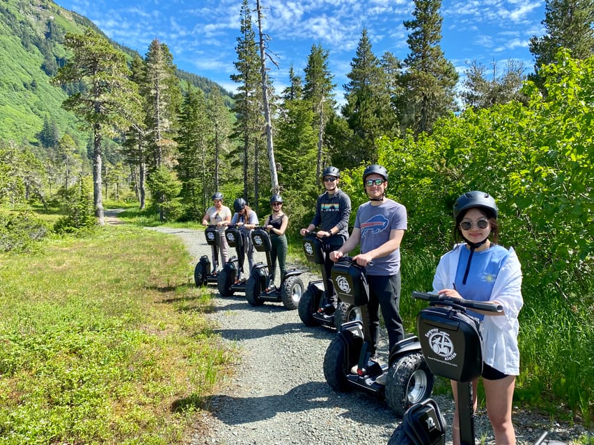 Juneau: Alpine Wilderness Trail Ride - Learning to ride the Segway X2