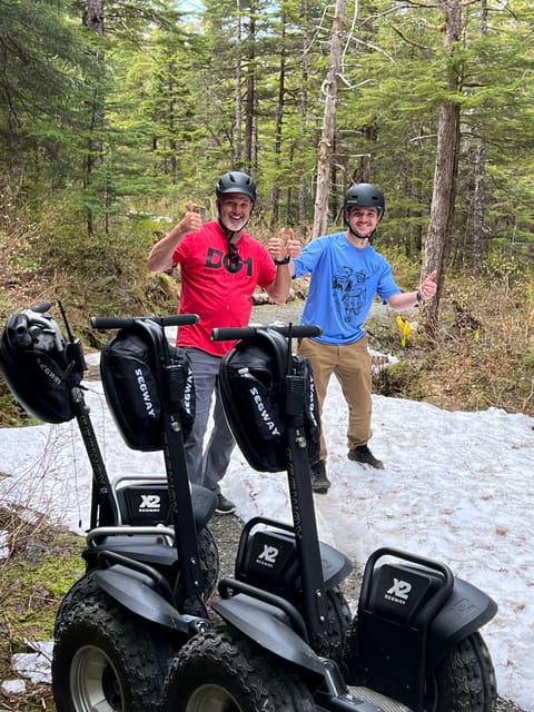Juneau: Alpine Wilderness Trail Ride - A local snack at the finish