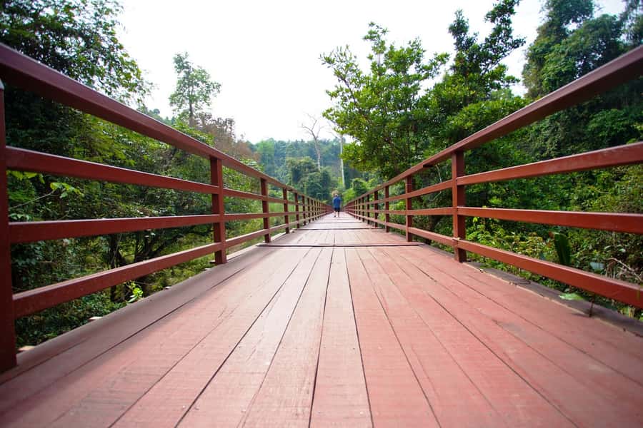 Khao Yai National Park: Waterfalls - Heaw narok & Heaw Suwat - Seeing the park from the visitor center