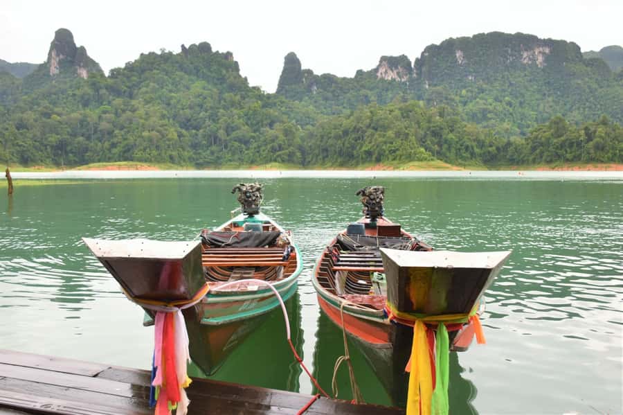 Khaosok National Park: 4-Day and 3-Night Package Trip - Day 2: bamboo rafting and a forest after dark