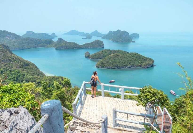 Koh Phangan: Angthong National Park Speedboat Tour - Sleeping Cow Island and Three Pillars Island