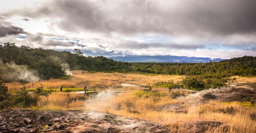 Kona: Hawaii Volcanoes National Park Tour - From Kona Coffee Country to an Active Volcano