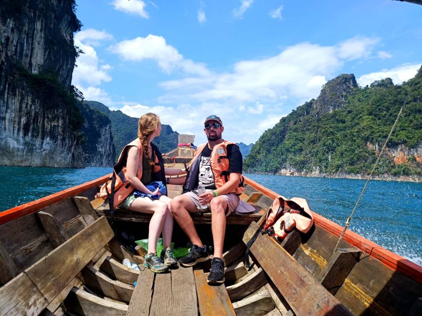 Krabi: Khao Sok National Park & Cheow Lan Lake Boat Tour - Lunch on Cheow Lan Lake and a floating raft house