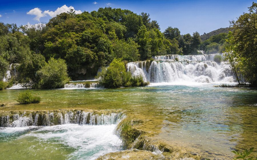 Krka National Park Waterfalls Group Tour from Split - Choosing how to spend time in Skradin