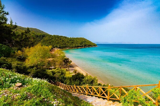 Kusadasi & National Park Boat Tours with Lunch and Transfer - Sunbathing, music, and the onboard mood