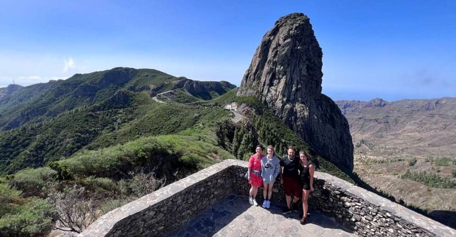 La Gomera: Garajonay National Park Entry Ticket and Tour - Volcanic rock at El Peñón de Agando