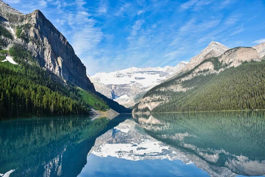 Lake Louise, Banff Gondola, & Yoho National Park 2 Day Tour - Surprise Corner and Bow Falls frame the Banff afternoon