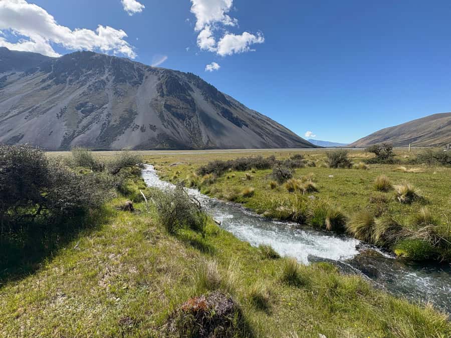 Lake Tekapo Scenic 4WD Cass Valley Wilderness Tour - Leaving Lake Tekapo for the private backcountry