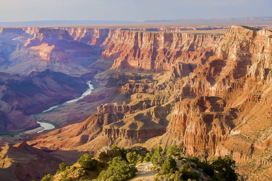 Las Vegas: Grand Canyon National Park South Rim Guided Tour - Boulder City and the bridge crossing