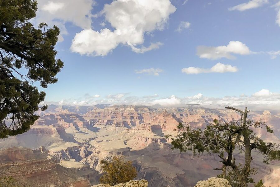 Las Vegas: Grand Canyon National Park South Rim Guided Tour - Mather Point gives you the first great view