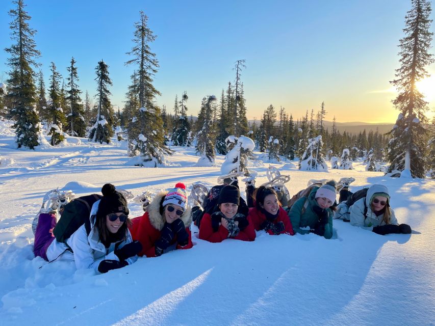 Levi: Pallas-Yllästunturi National Park Snowshoeing Tour - The first 1.5-hour walk across snowy fells