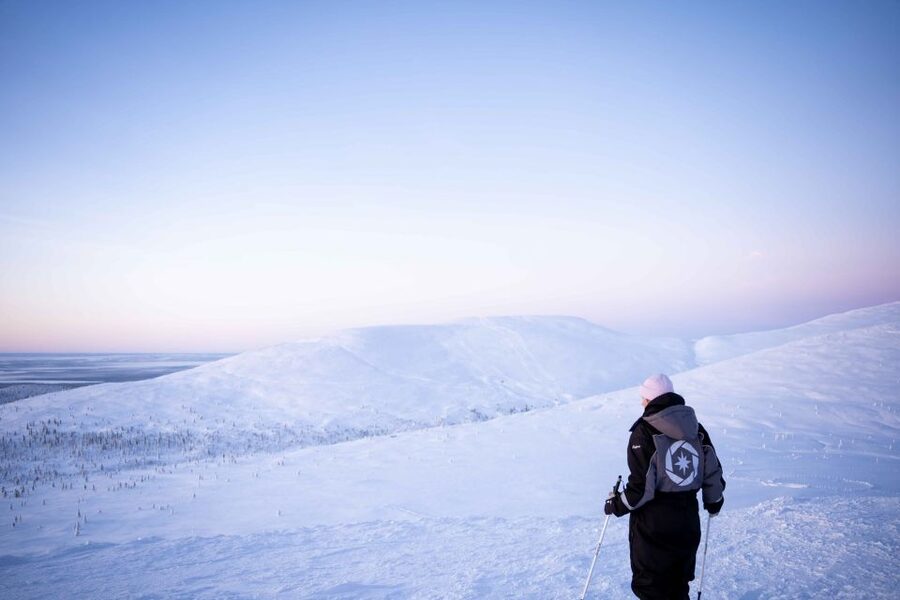 Levi: Snowshoe Adventure in the Wilderness - Why snowshoes change the walk around Levi