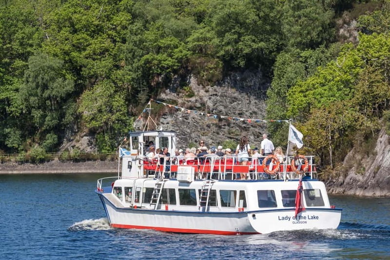 Loch Katrine – National Park Natural Wonders Scenic Cruise - Passing Brenachoile Point and the Outlander connection