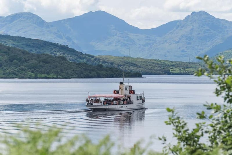 Loch Katrine – National Park Scenic Steamship Cruise - A historic ship on a legendary loch