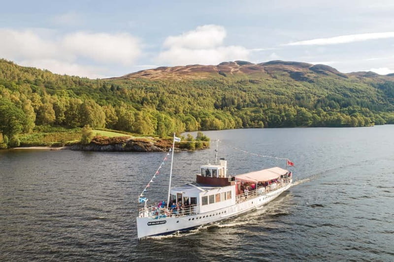Loch Katrine – National Park Scenic Steamship Cruise - Stories of Scott, Rob Roy, and Queen Victoria