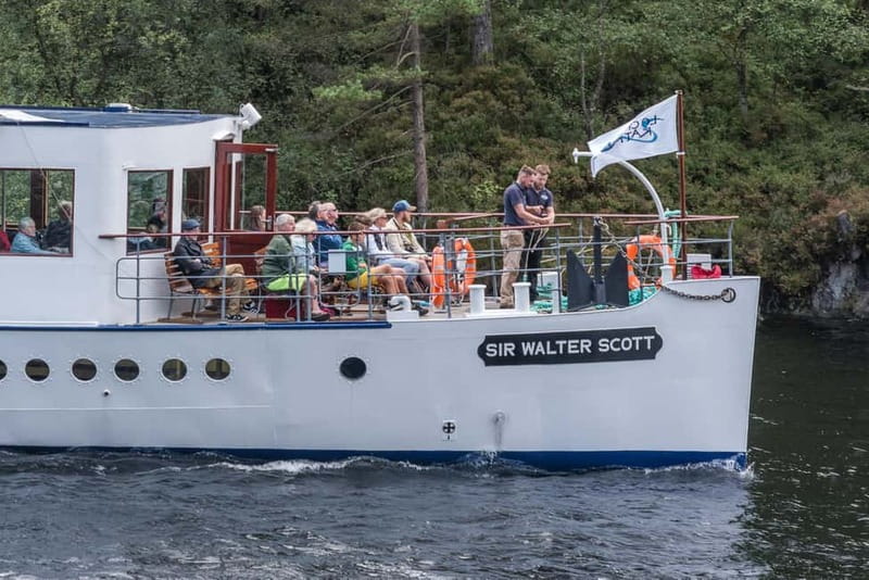 Loch Katrine – National Park Scenic Steamship Cruise - Watch the sky for ospreys and buzzards