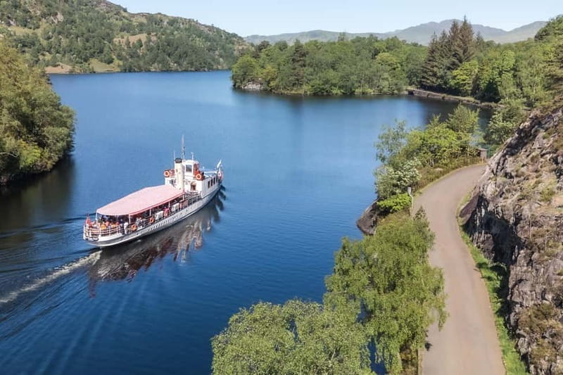 Loch Katrine – National Park Scenic Steamship Cruise - From Trossachs Pier to Stronachlachar