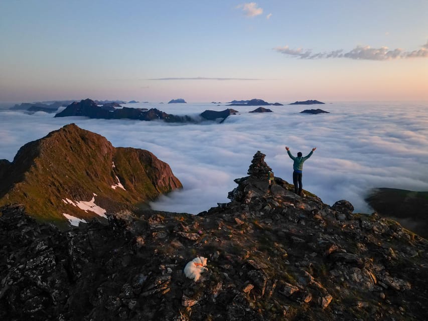 Lofoten Islands: Guided Hiking Into the Wilderness - Uphill - What the 550-meter climb feels like
