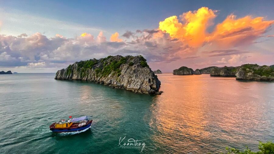 Long Trekking Catba national park, Lan ha bay full day trip - Six kilometers by bicycle to the pier