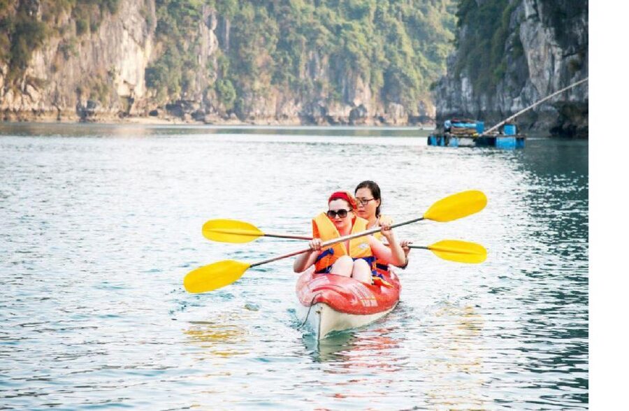 Long Trekking Catba national park, Lan ha bay full day trip - Cruising Lan Ha Bay for three hours