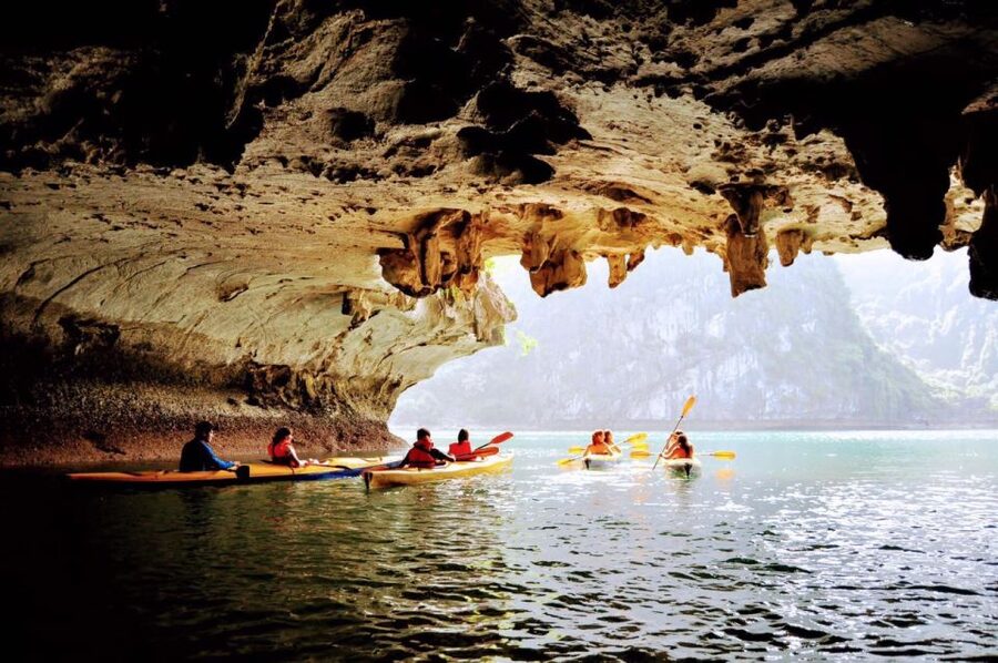 Long Trekking Catba national park, Lan ha bay full day trip - Swimming, kayaking, and the pool party