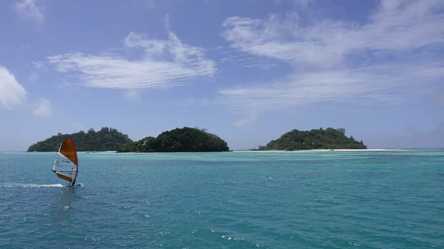 Mahe: St.Anne Marine National Park Reef Safari with Lunch - Seeing the reef from the semi-submersible boat