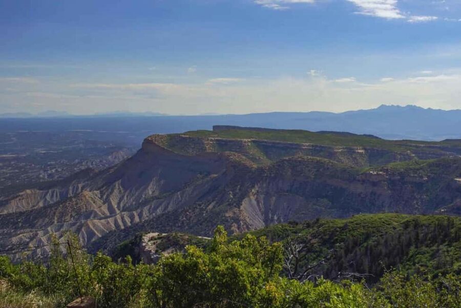 Mancos: Mesa Verde National Park Half-Day Tour - The final viewpoint reaches toward all four states