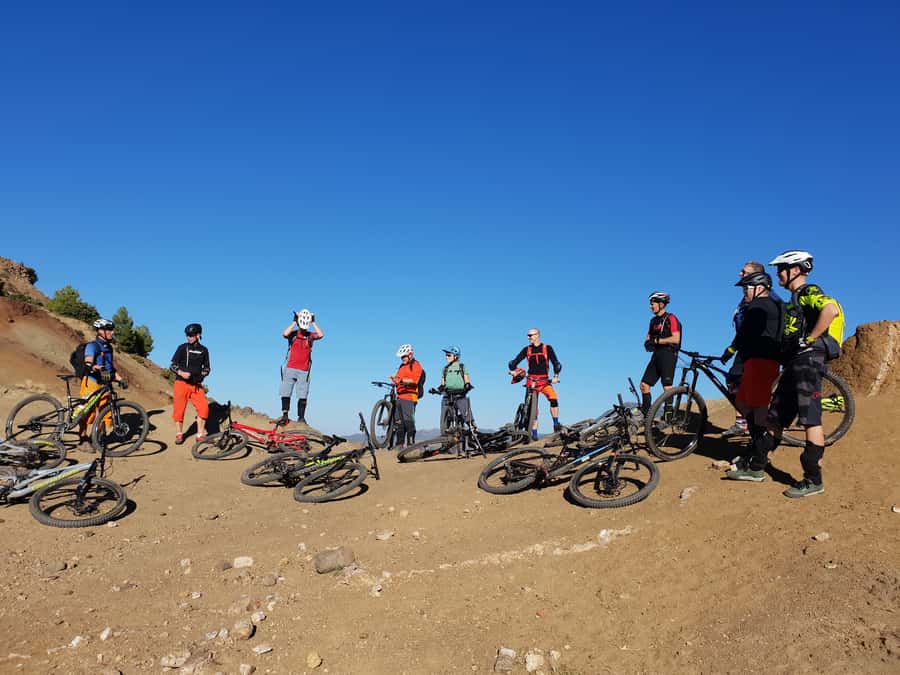 Marrakesh: Toubkal National Park Mountain Bike Trip w/Lunch - The first climb tests your legs