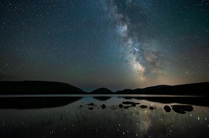 Milky Way Photography Workshop in Acadia National Park - Bubble Pond: a chance to study reflections and star movement