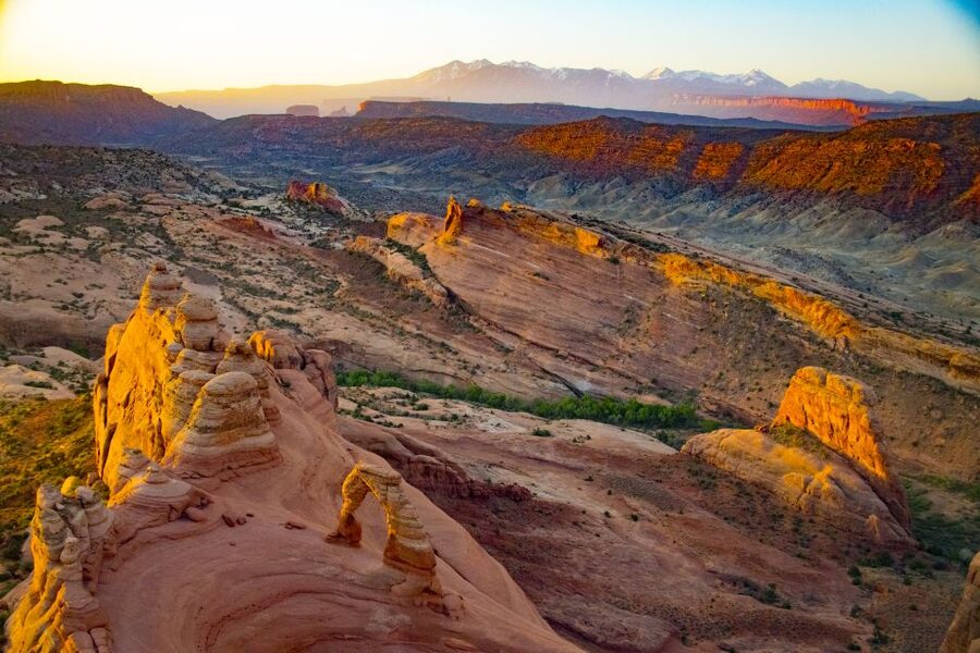 Moab: Arches National Park Airplane Tour - The Windows, Elephant Butte, and Fiery Furnace