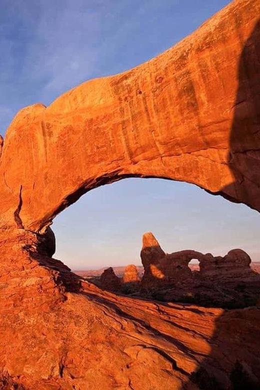 Moab: Arches National Park Sunset Tour - The Windows and Turret Arch provide the closest encounters
