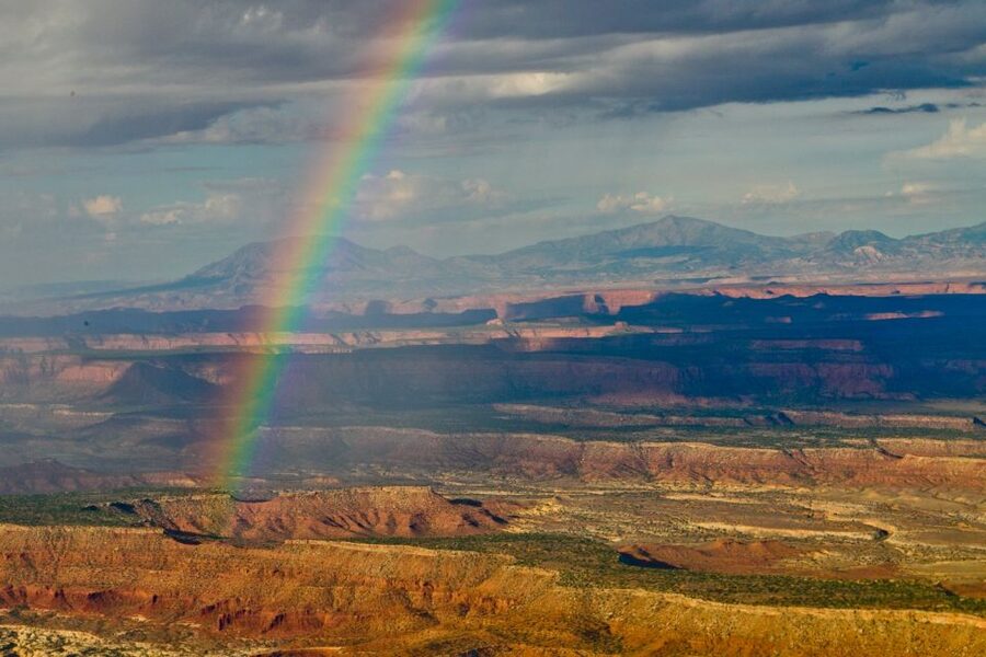 Moab: Canyonlands National Park Airplane Tour - The Colorado and Green Rivers below