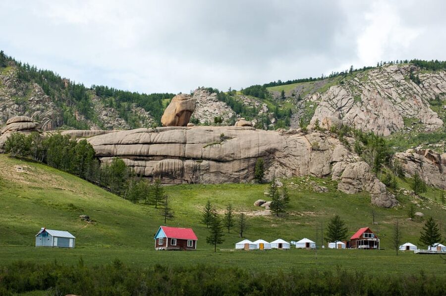 Mongolia: Genghis Khan Day Tour with Terelj National Park - Meeting a nomadic family over local food