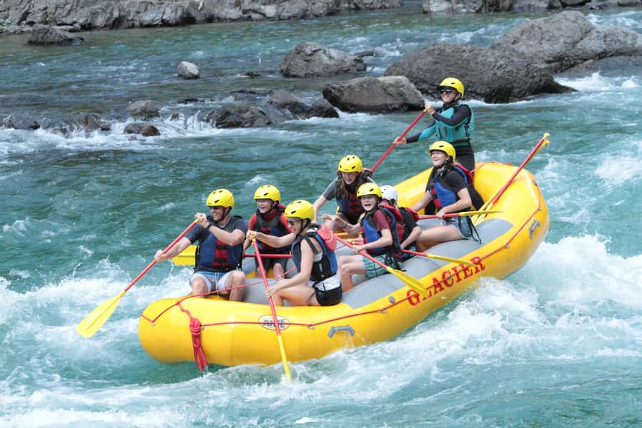 Montana: Glacier National Park Whitewater Rafting Trip - The calm first four miles teach you the basics