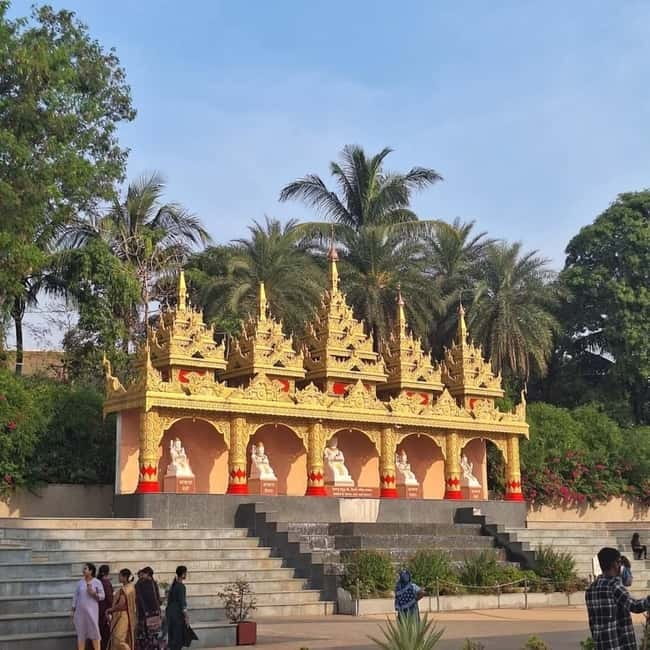 Mumbai: Sanjay Gandhi National Park, Pagoda, & Lion Safari - Global Vipassana Pagoda and the 40-minute stop