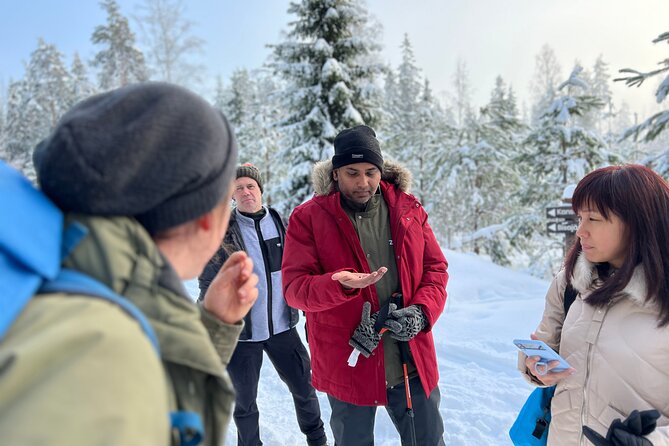 National Park Hike & Finnish Smoke Sauna Experience with Campfire Lunch - A proper campfire lunch beside the forest