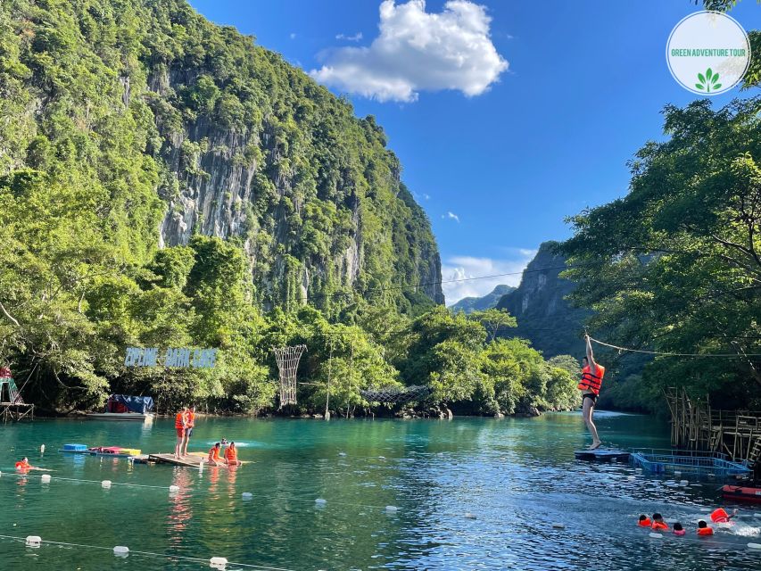 National Park- Paradise Cave & Dark Cave or Duck Farm - Lunch gives the day a useful pause