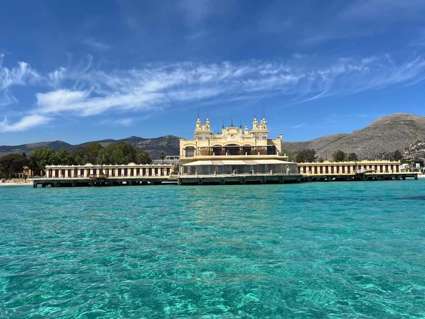 Palermo: Mondello Boat Tour and Nature Reserve with Snacks and Drinks - Agamare begins the swimming stops