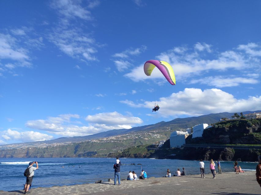 Paragliding from Puerto de la Cruz or Teide National park - Getting fitted with the right gear