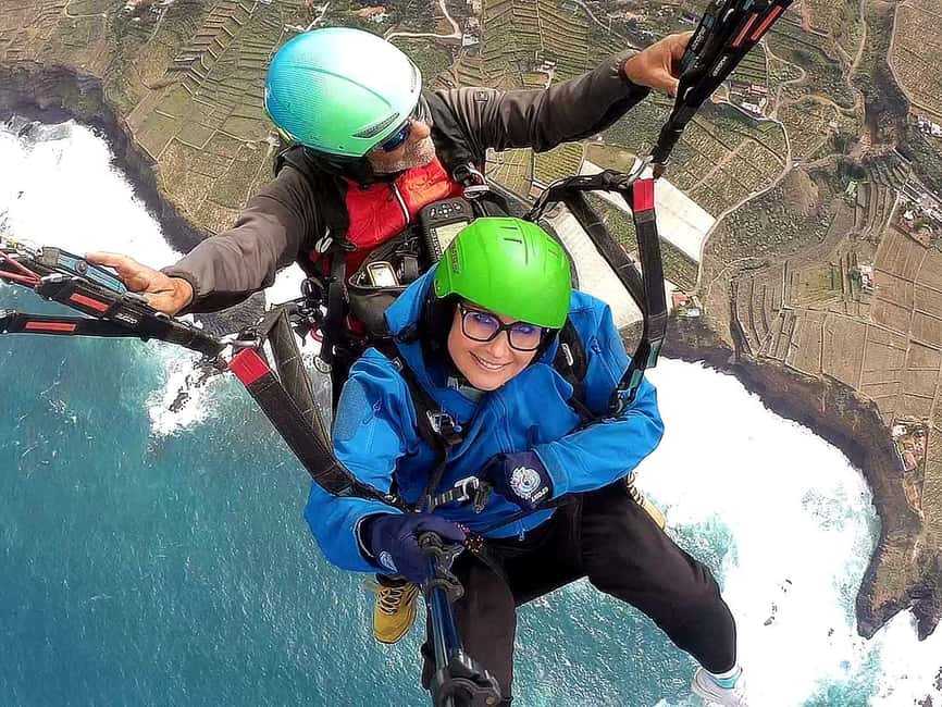 Paragliding from Puerto de la Cruz or Teide National park - The Martianez flight keeps things simple