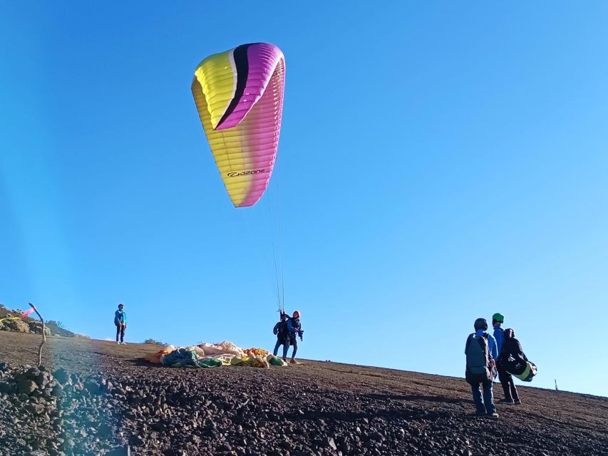Paragliding from Puerto de la Cruz or Teide National park - Safety and comfort for nervous first-timers