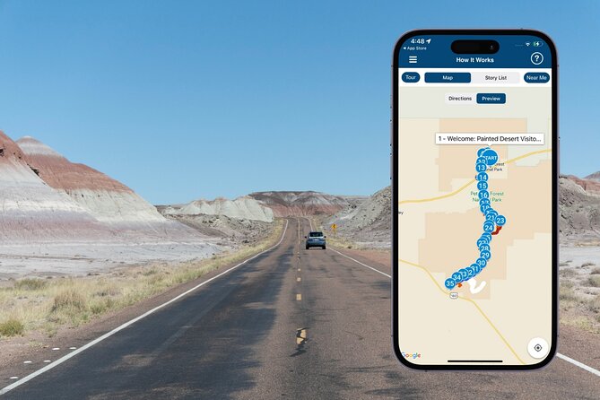 Petrified Forest National Park Self-Guided Driving Audio Tour - Starting at the Painted Desert Visitor Center