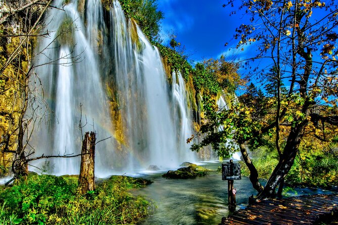Plitvice Lakes National Park Admission Ticket - Kozjak Lake and the electric boat