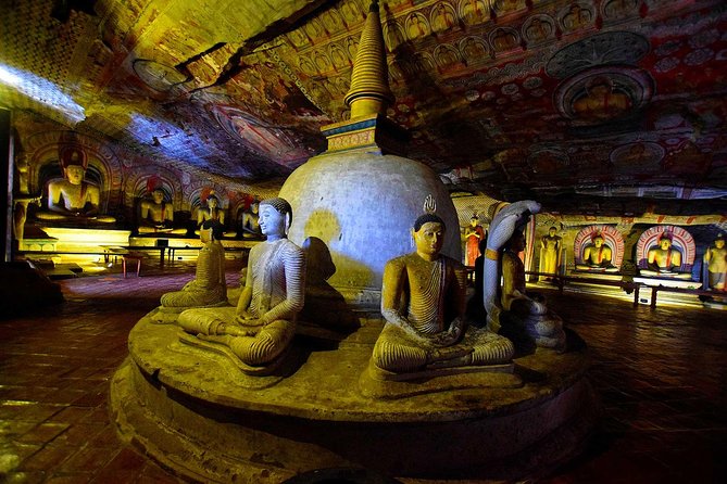 Private Day Trip to Sigiriya, cave and National park Safari Tour - Starting at 7:30 in a private car