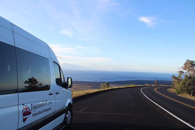 Private Sprinter Van 10 Seats tour from Kona Coast to Volcanoes National Park - The Mercedes-Benz van and the long island crossing