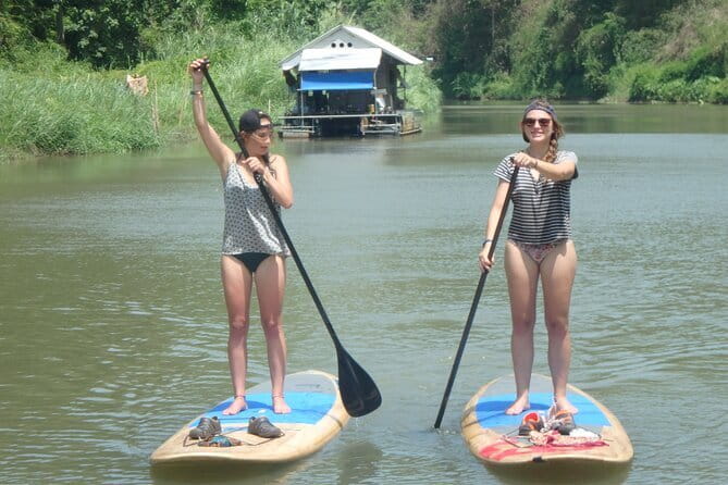 Private Sticky Waterfall & Floating Srilanna National Park - Kayaks, canoes, and paddleboards on Mae Ngat Dam