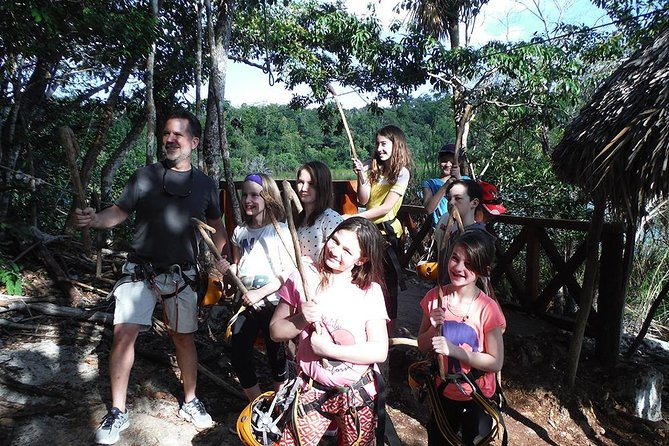 Private Tour: Jungle Adventure at Punta Laguna Nature Reserve - Ziplining and the Cenote Rappel