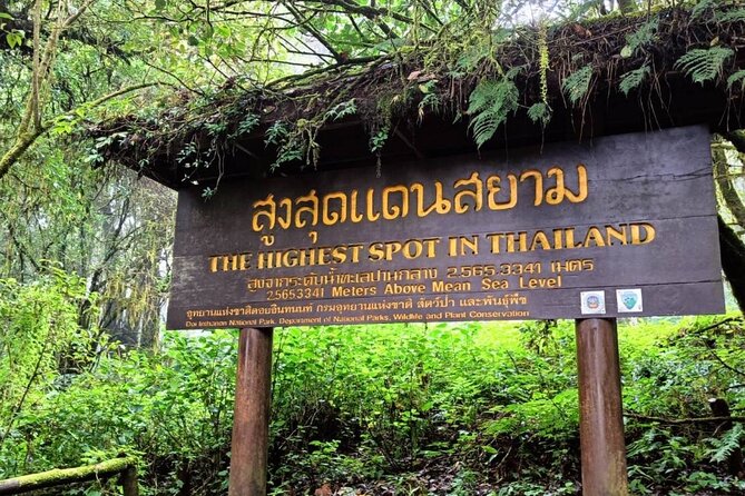 Private Tour to Chiang Mai Rice Terraces and National Park - The Twin Royal Stupas have the widest views