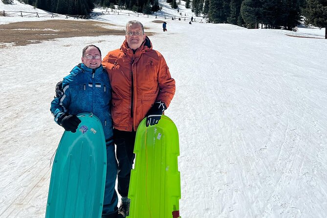 Private Winter Tour + Sledding in Rocky Mountain National Park - Hidden Valley brings the fun
