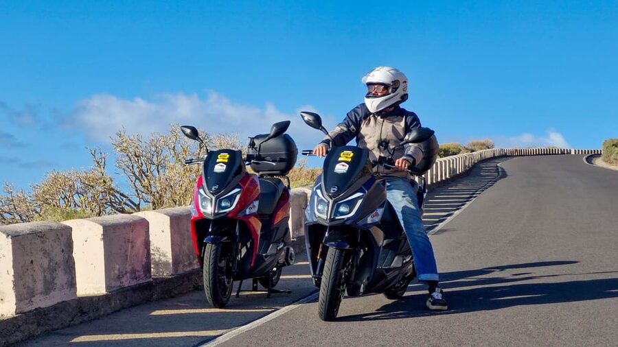 Puerto de la Cruz Motorbike tour through Teide National Park - The motorcycle, license, and riding demands